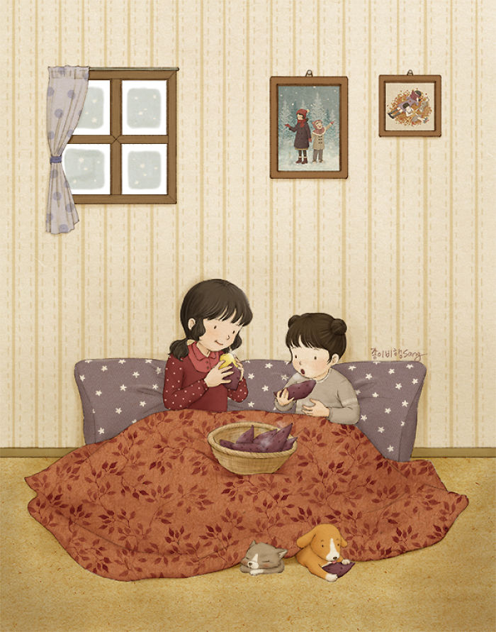 Щастието да имаш сестра: 45 страхотни илюстрации