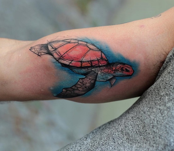 45 сладки татуировки с костенурки