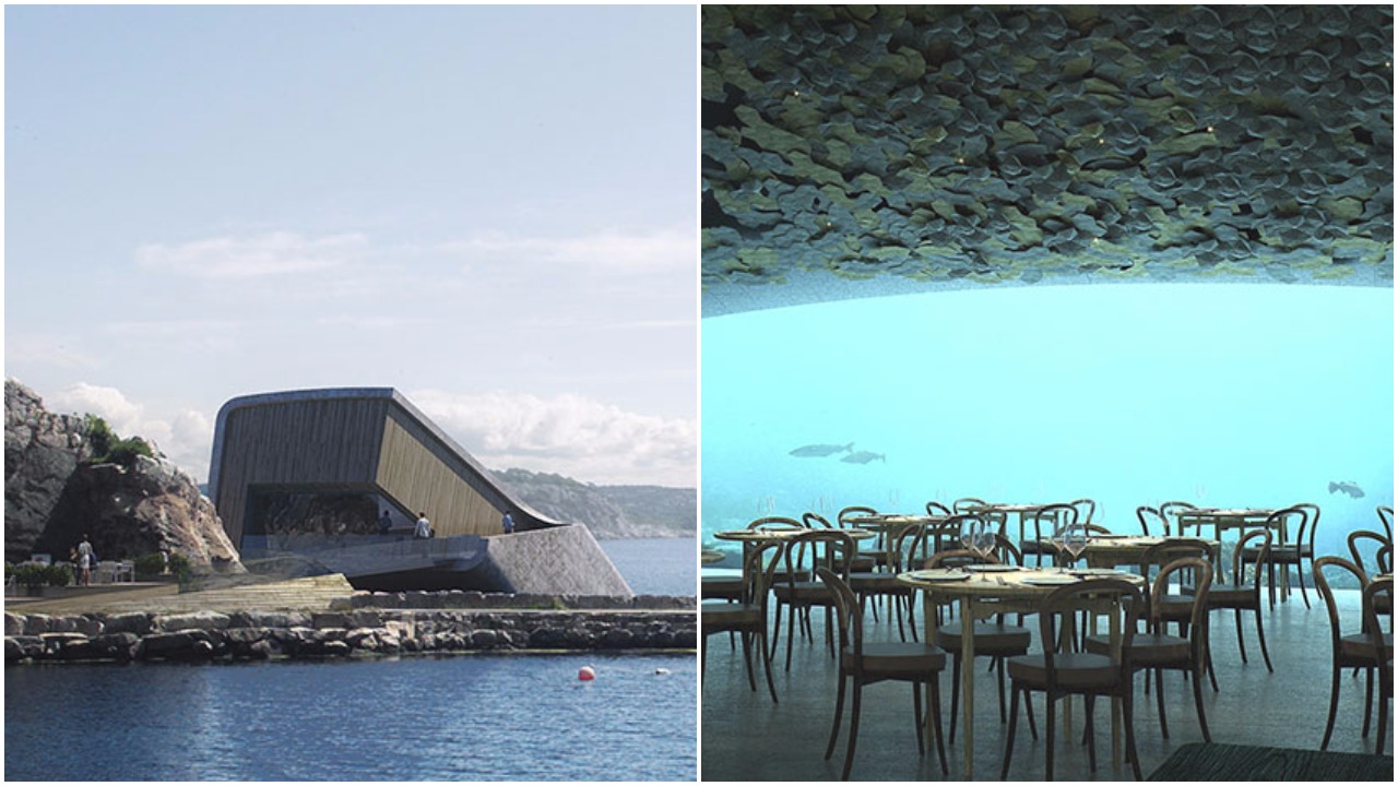 Първият подводен ресторант в Европа - едно удивително място