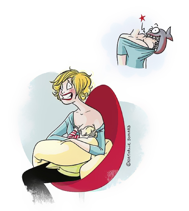 Какво е да имаш бебе: 20 забавни илюстрации