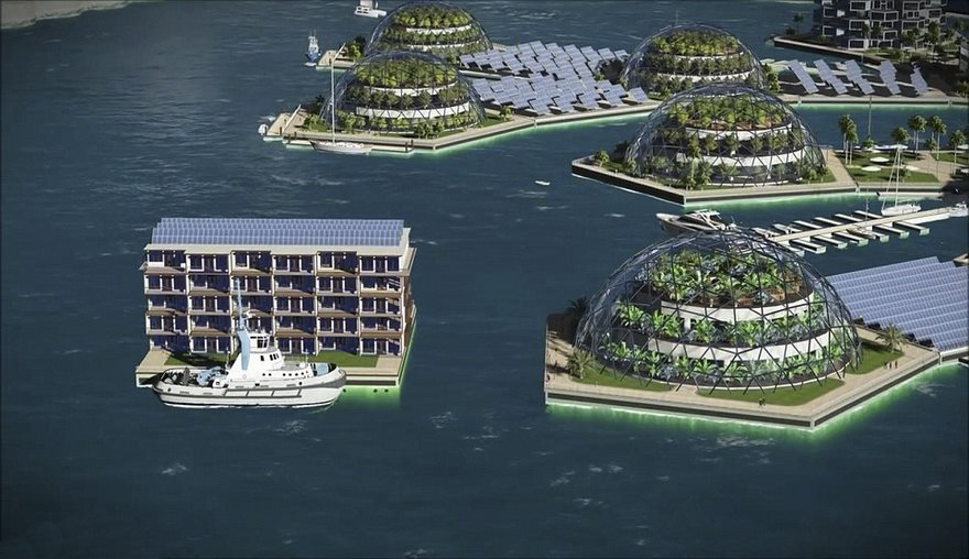 Ето как ще изглежда първият плаващ град в света