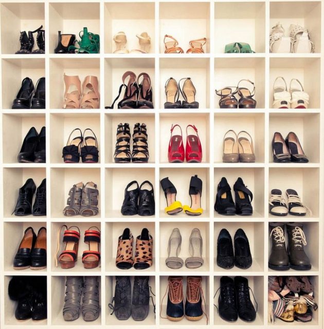 Практични идеи за съхранение на обувките