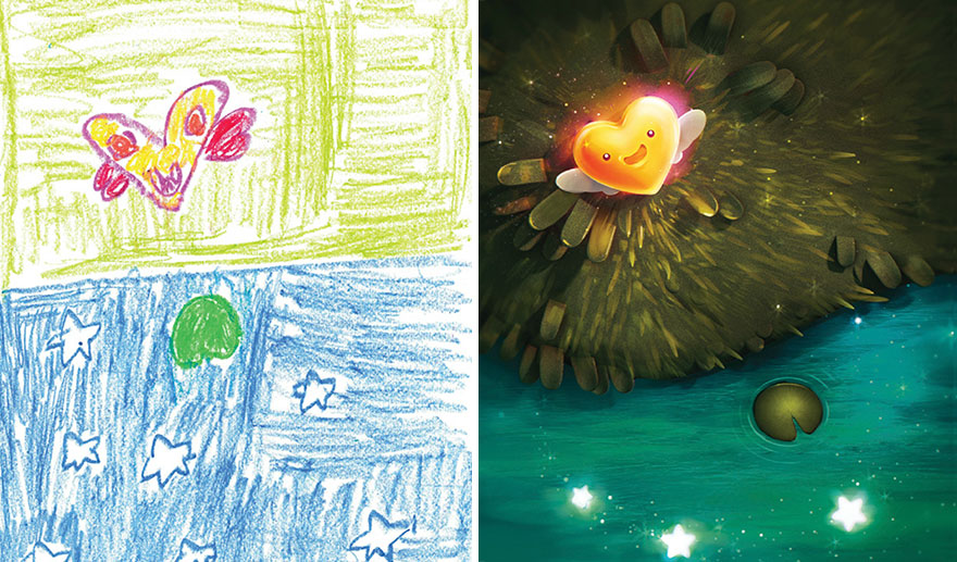 Детски рисунки през погледа на професионални художници