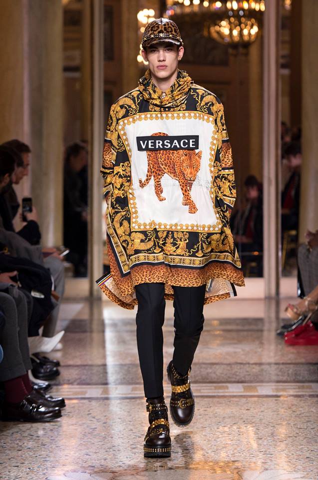 Мъжката колекция на Versace за есен-зима 2018