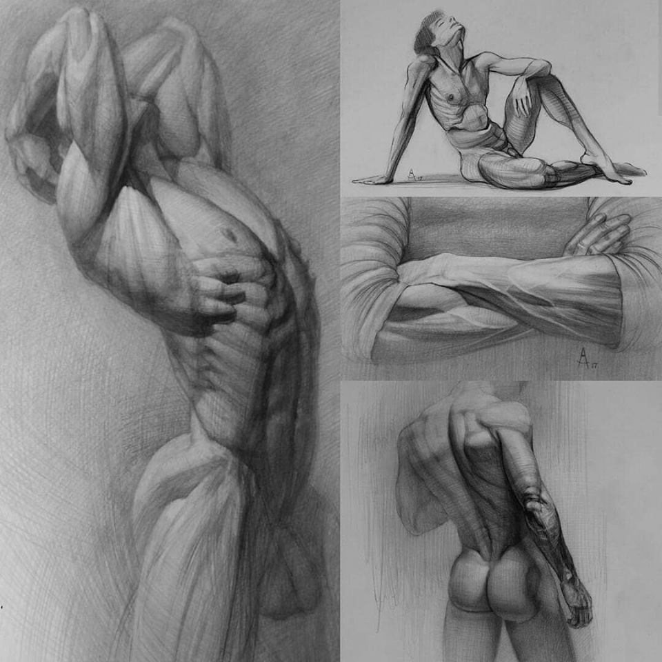 Удивителни рисунки, вдъхновени от човешкото тяло