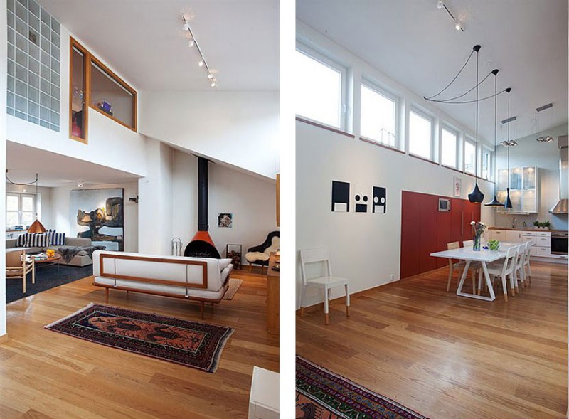 Скандинавски дизайн: мезонет с три спални