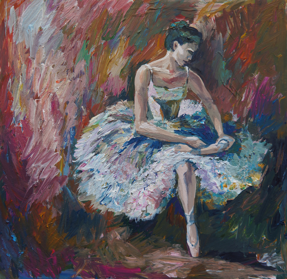 Красотата на балерините в 12 прекрасни картини