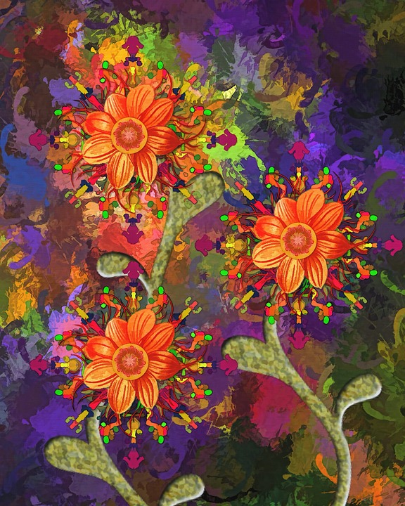 Хипнотизиращи картини с цветя