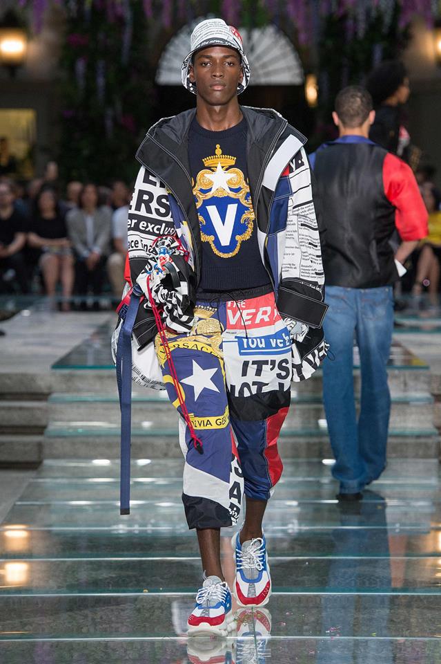 Versace: мъжка мода за пролет-лято 2019