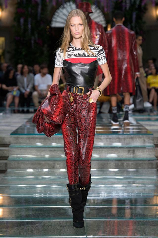 Versace: мъжка мода за пролет-лято 2019