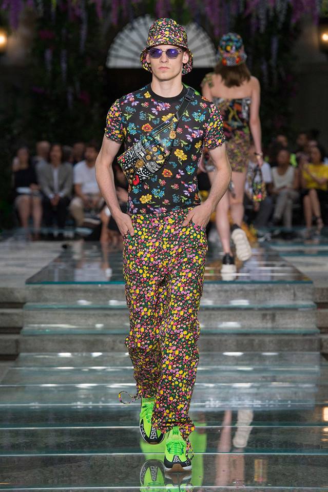 Versace: мъжка мода за пролет-лято 2019