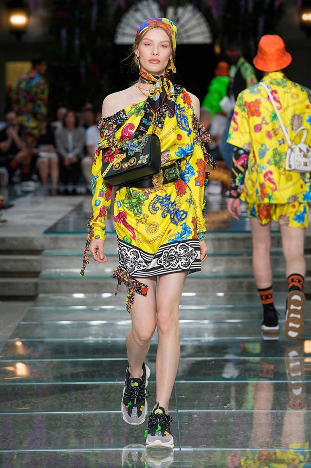 Versace: мъжка мода за пролет-лято 2019