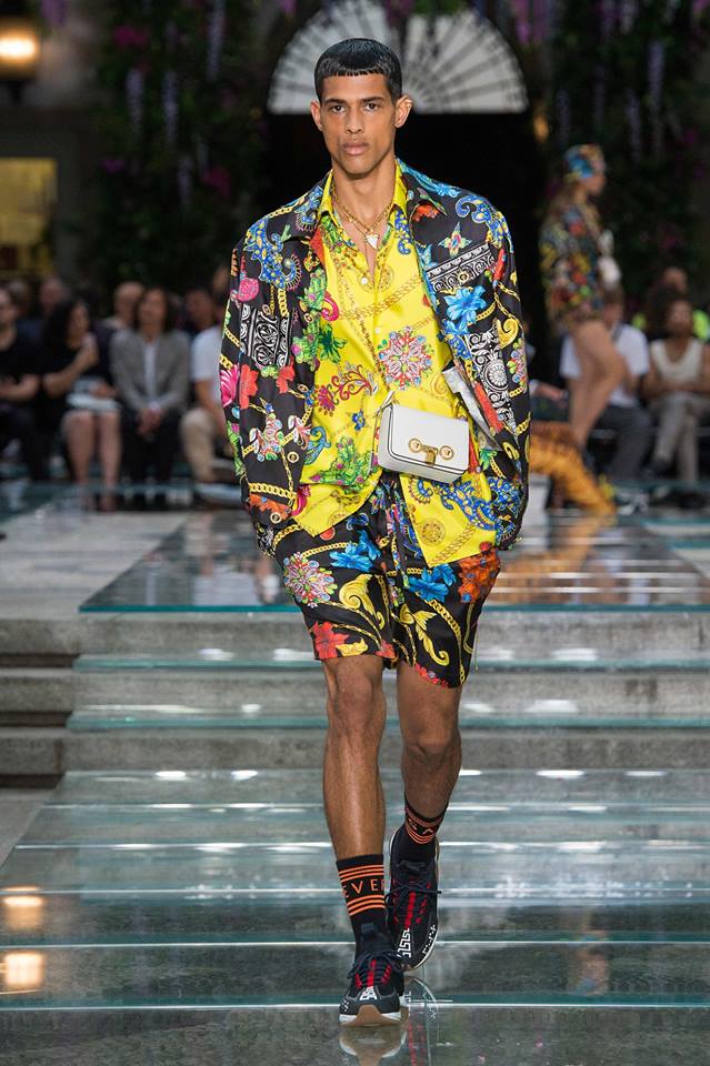 Versace: мъжка мода за пролет-лято 2019