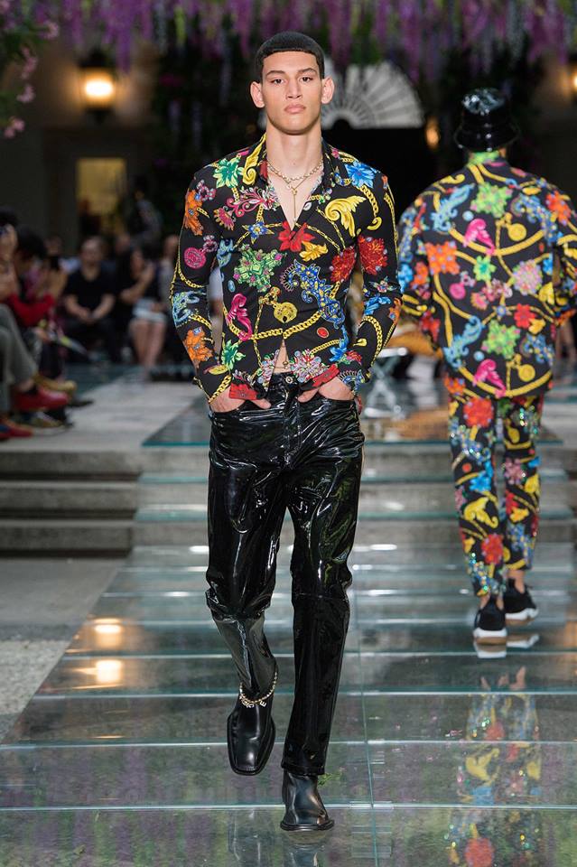 Versace: мъжка мода за пролет-лято 2019