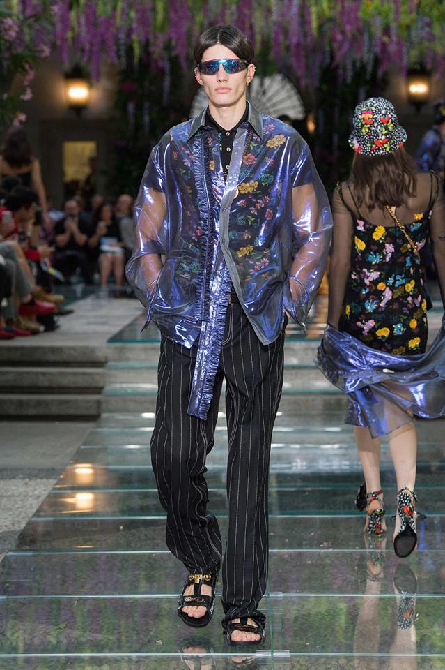 Versace: мъжка мода за пролет-лято 2019