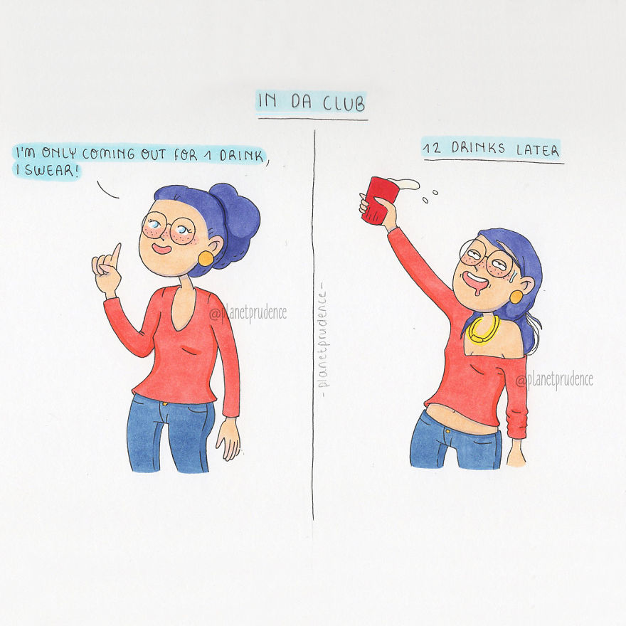 Очаквания vs реалност: женските проблеми в комични илюстрации