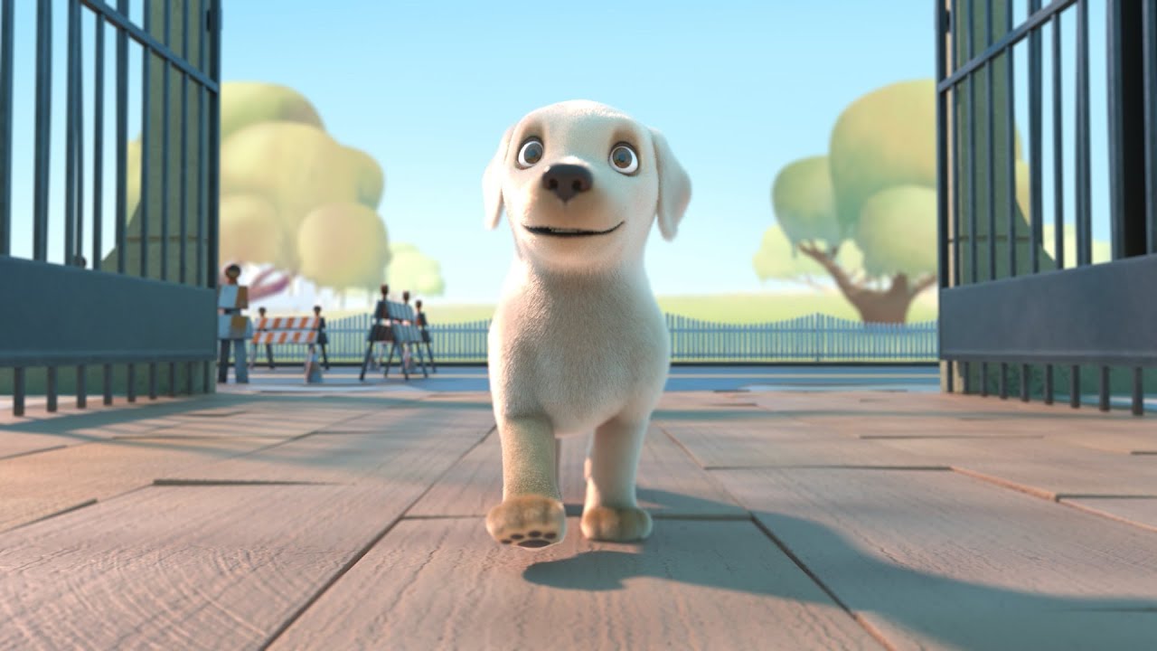 Прекрасна анимация за малко куче и неговата голяма мечта
