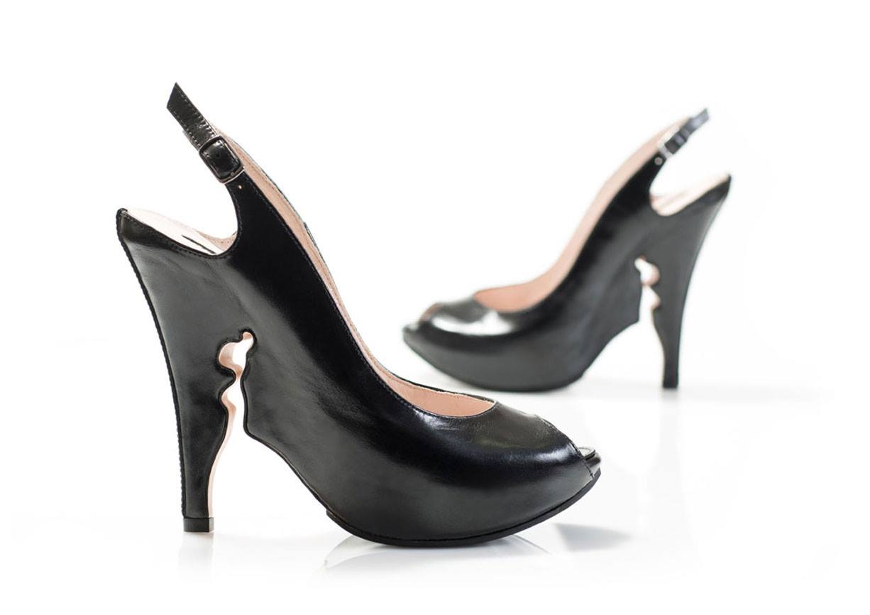 Ексцентрични обувки за смели дами