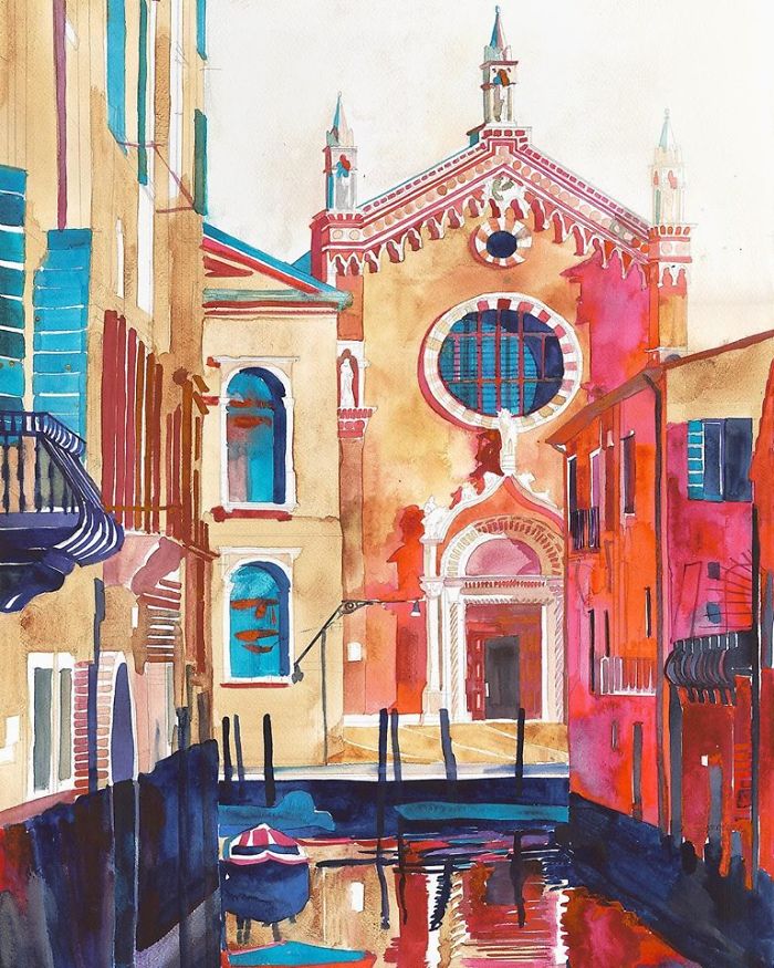 Красотата на Венеция в прекрасни картини