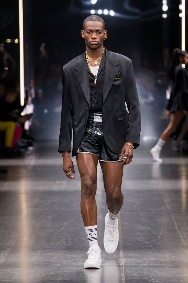 Versace: мъжка мода за есен-зима 2019/2020