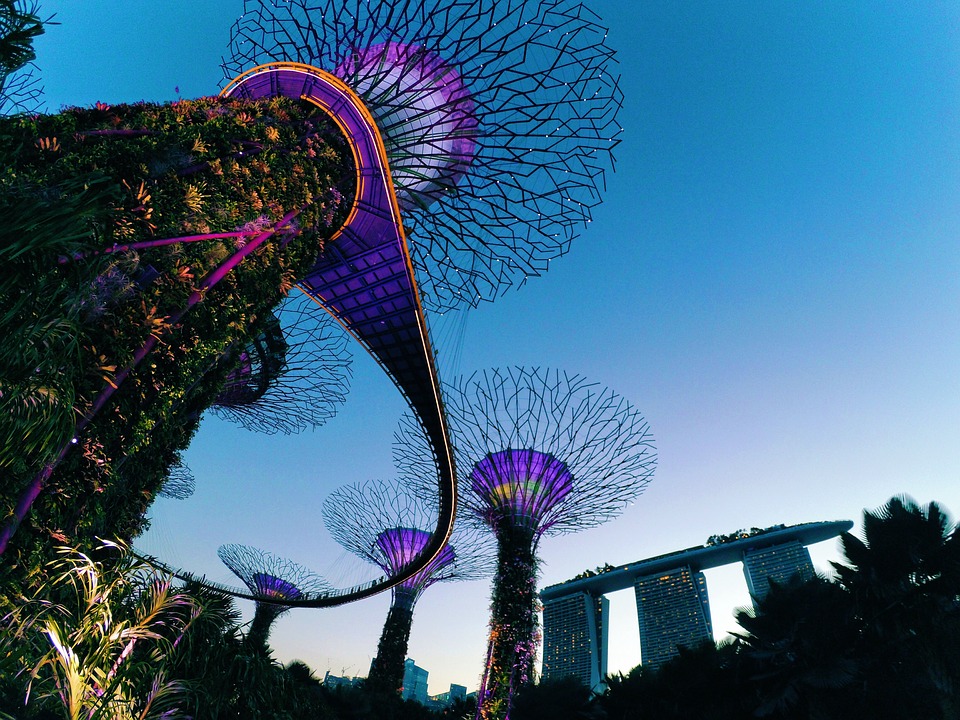 Гигантските супердървета на Сингапур