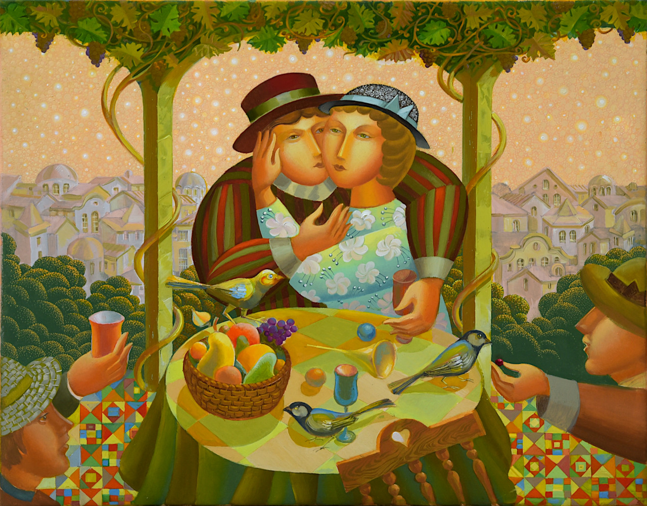 Щастието в приказния свят на художника Николай Тихолов