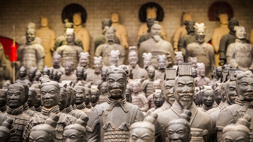 Теракотената армия на император Цин Шъхуан - обект на световно културно наследство