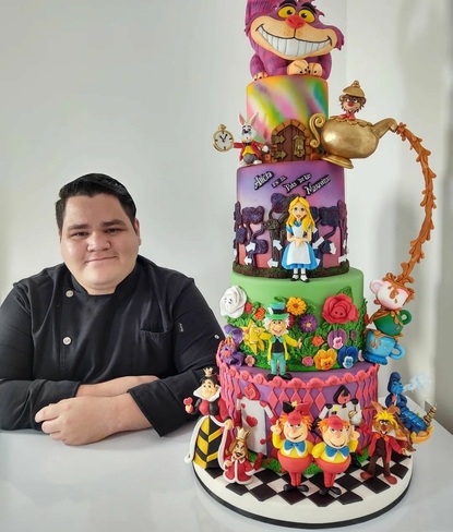Педро Секера, чиито торти са произведения на изкуството 