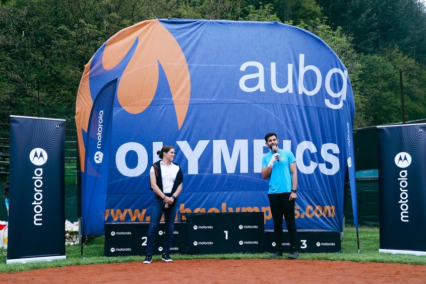 Тайбе Юсеин отличи победителите в Студентската спортна олимпиада на Американския университет в България  