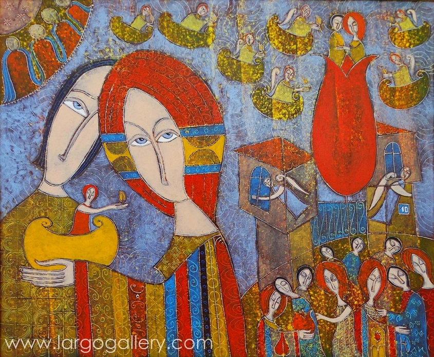 ''Макгахански блусове и балади'' изложба- живопис на Юли Шумарев