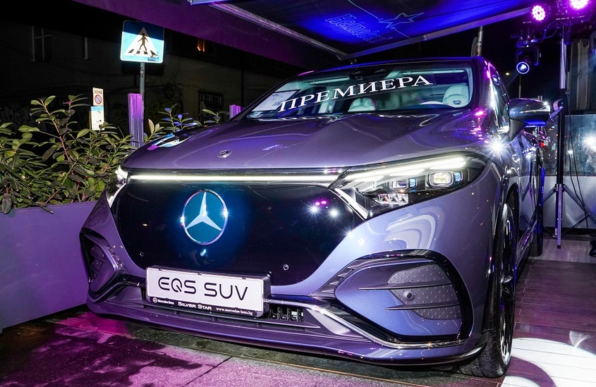 Електрическият кросоувър пионер на Mercedes-Benz EQS SUV вече е в България