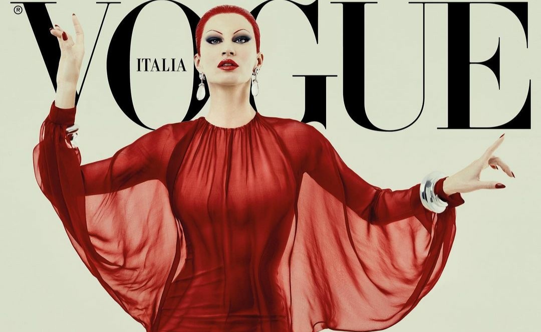 Жизел Бюндхен е звездата на мартенската корица на Vogue Italia