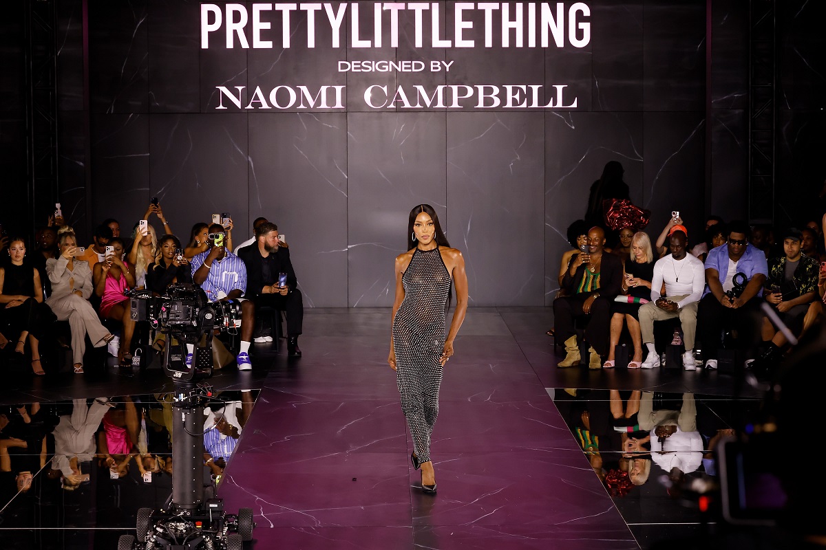 Наоми Кембъл стартира Седмицата на модата в Ню Йорк с първата си колекция за PrettyLittleThing