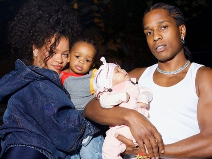 Риана и A$AP Rocky: новата фотосесия на звездното семейство