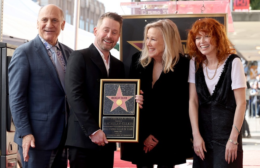 Маколи Кълкин получи звезда на Алеята на славата в Холивуд