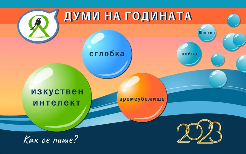 Хората избраха „изкуствен интелект“, „сглобка“ и „времеубежище“ за думи на 2023-та