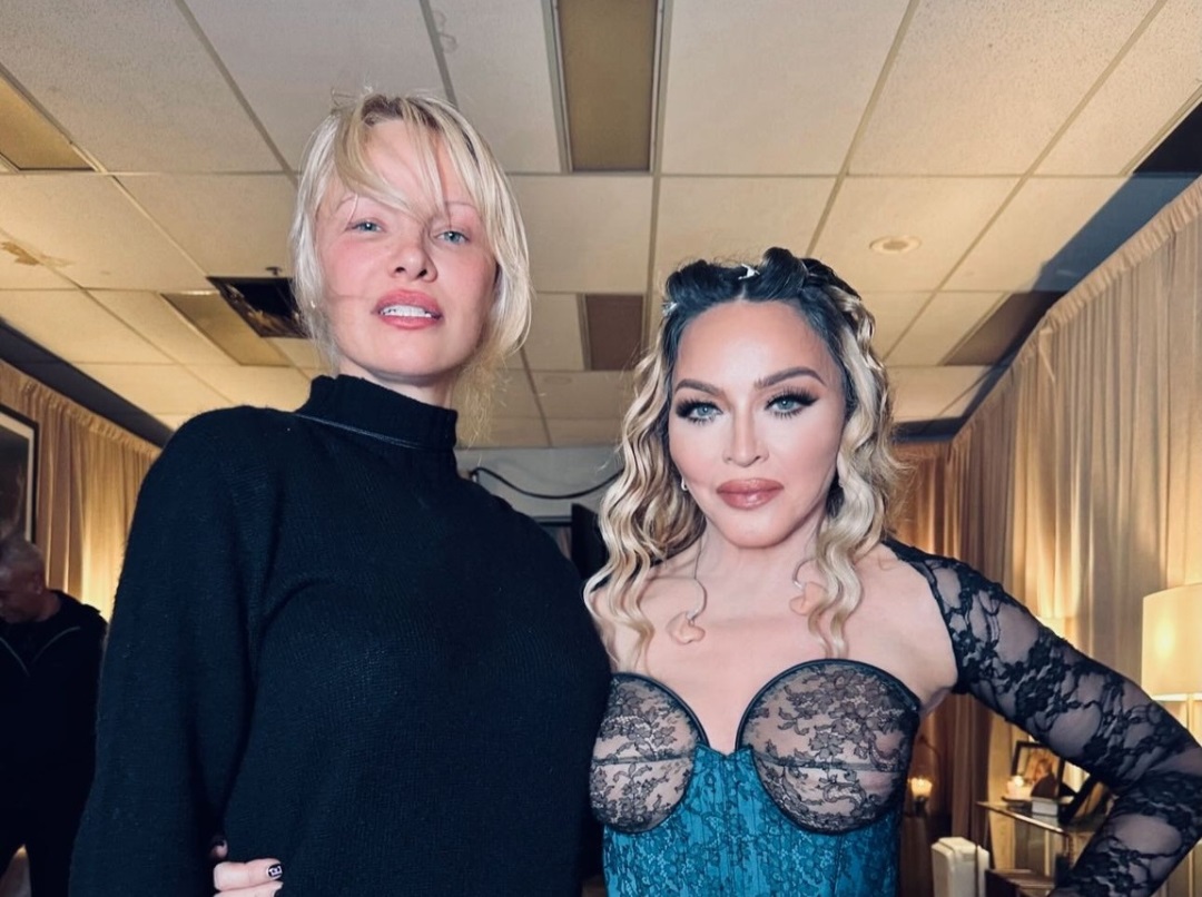 Памела & Мадона: две богини на една обща сцена