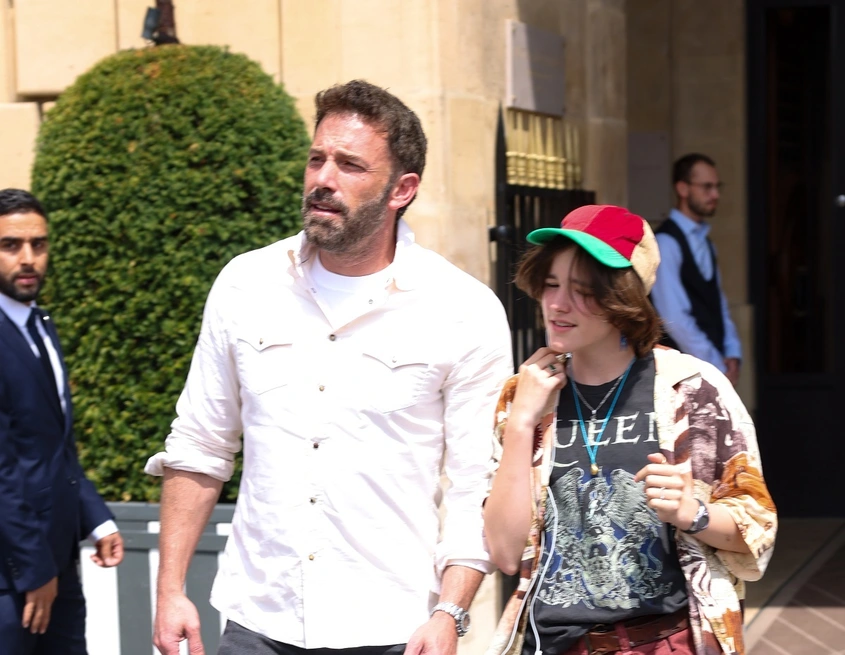 Дъщерята на Бен Афлек смени името си на Фин Афлек