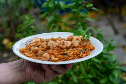 Тосканско ястие със скариди и паста орзо – храна с изтънчен вкус, която ще ви изпълни с вдъхновение
