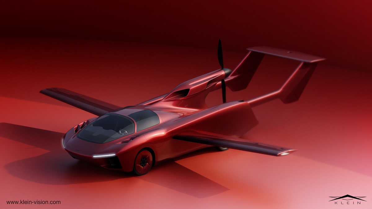 Словашката компания Klein Vision ще пусне на пазара летящи спортни автомобили през 2026 г., на стойност 1 милион долара