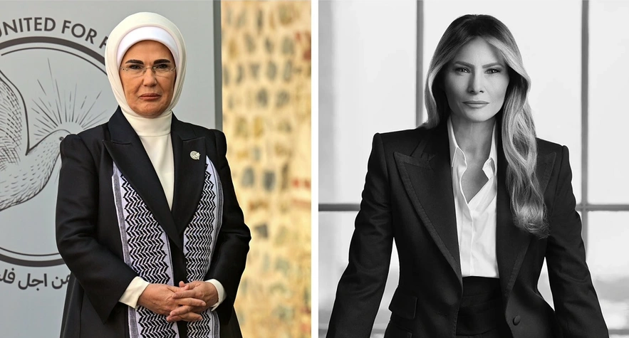 Дипломацията на първите дами: Писмо от първата дама Емине Ердоган до първата дама Мелания Тръмп относно хуманитарната криза в Газа