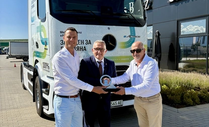 Електрическият eActros 600 вече в България