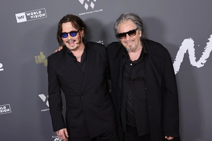 Джони Деп и Ал Пачино отпразнуваха премиерата на филма "Modi: Three Days On The Wing Of Madness"