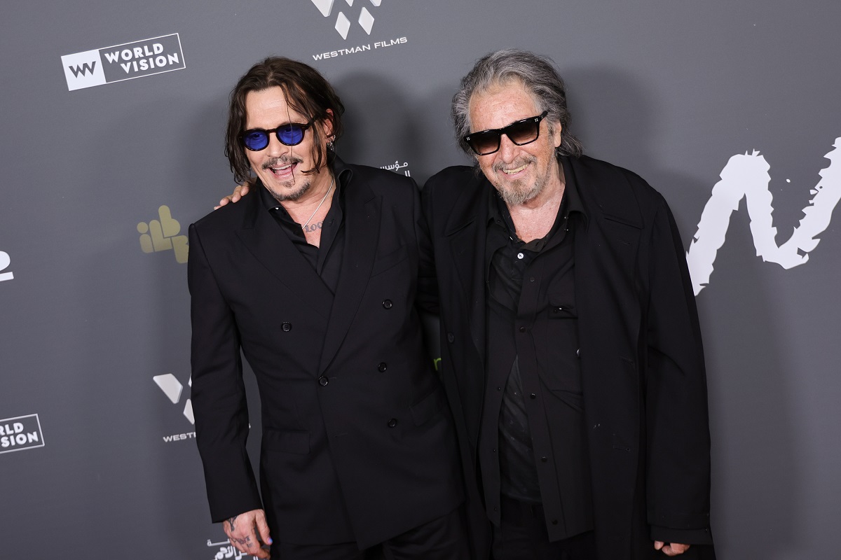 Джони Деп и Ал Пачино отпразнуваха премиерата на филма "Modi: Three Days On The Wing Of Madness"